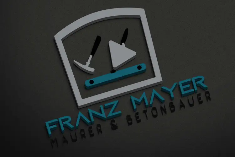 Franz Mayer Maurer und Betonbauer Logodesign